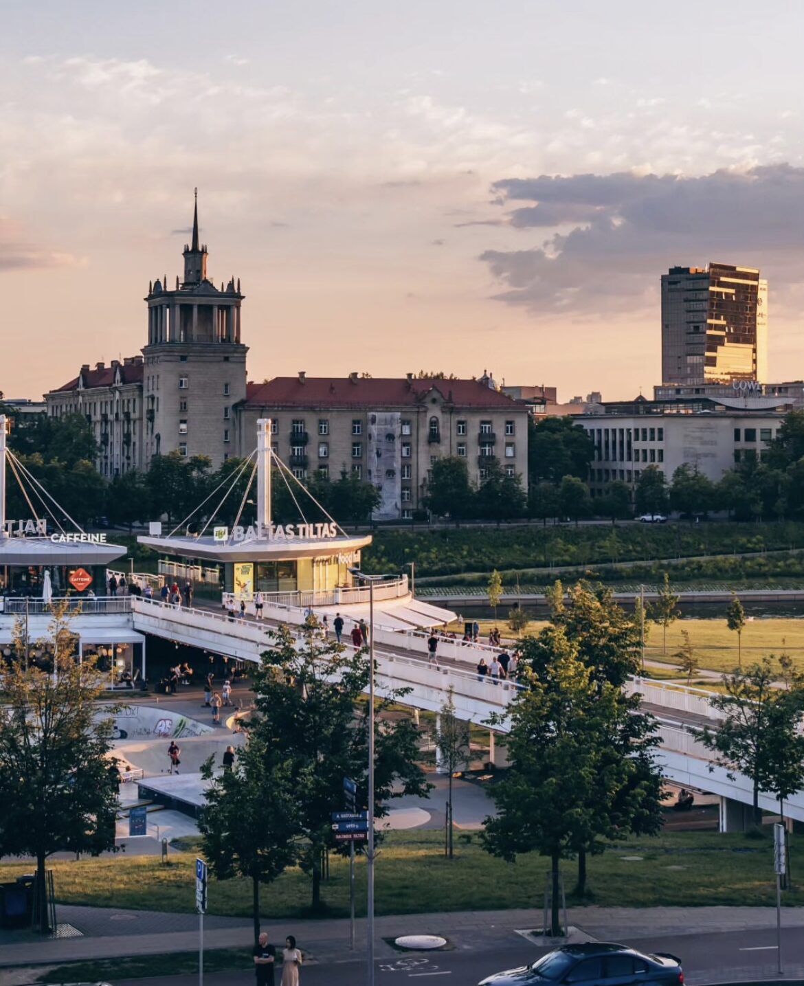 Baltasis tiltas Vilnius
