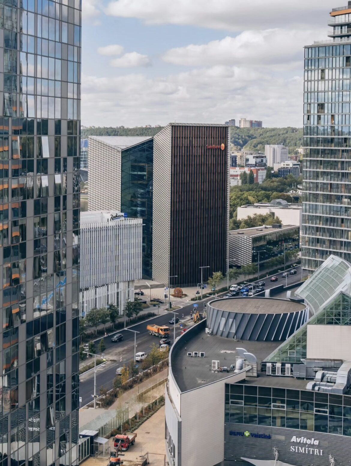 Vilnius skyscrapers