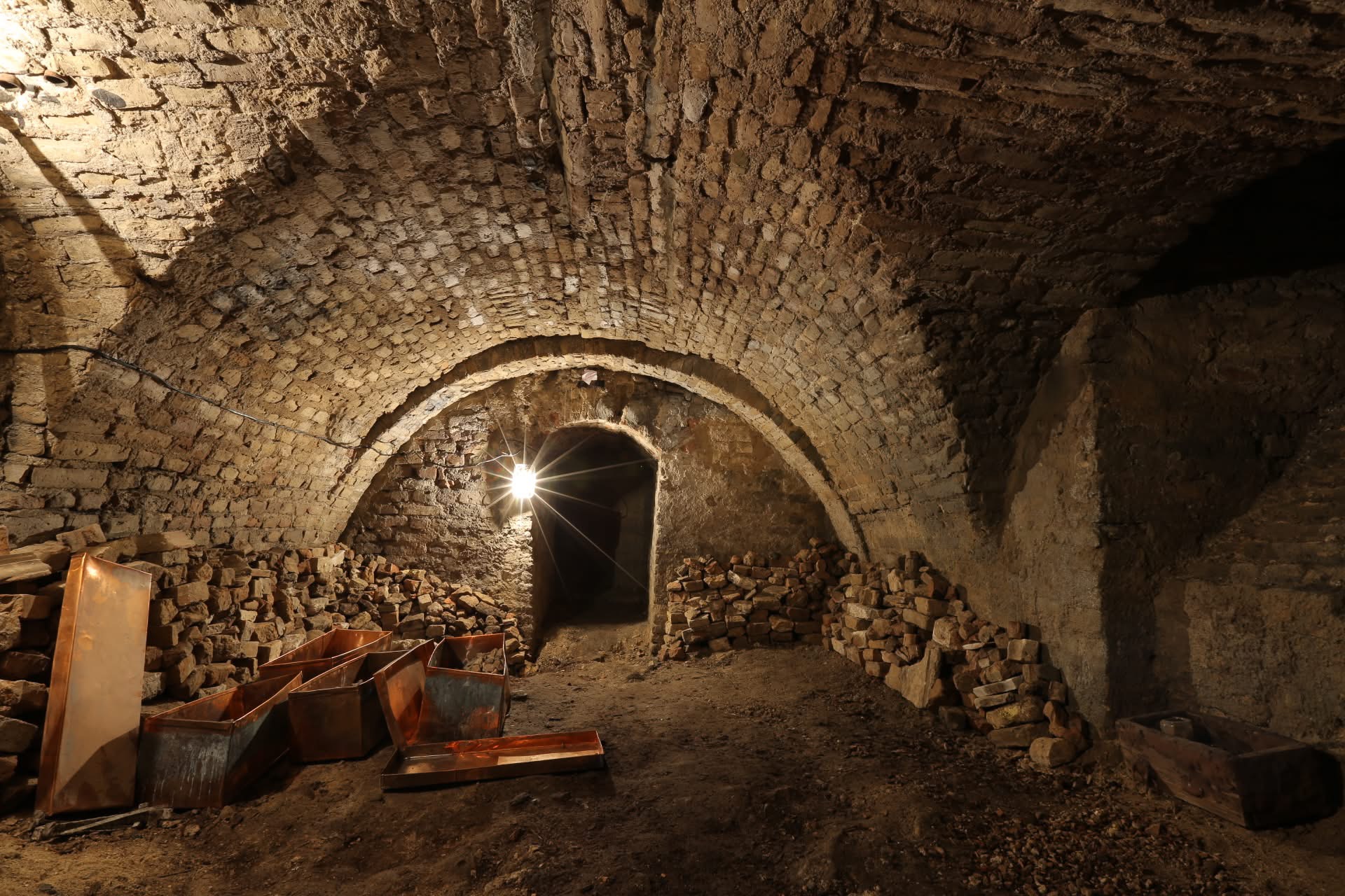 Vilnius cathedral catacombs